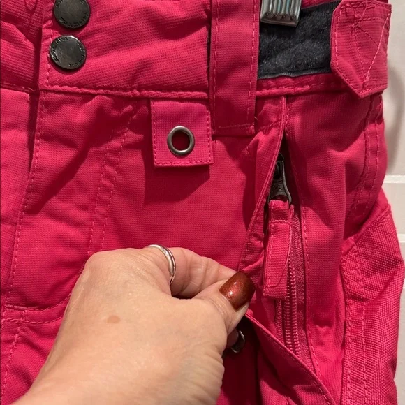 Arctix Kids Dark Pink Snow Pants - Picture 7 of 10